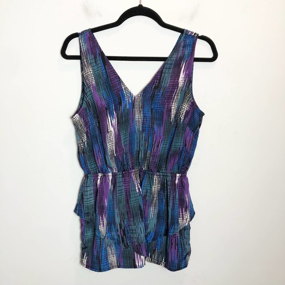Rusty Purple Printed Top - Picture 1 of 3